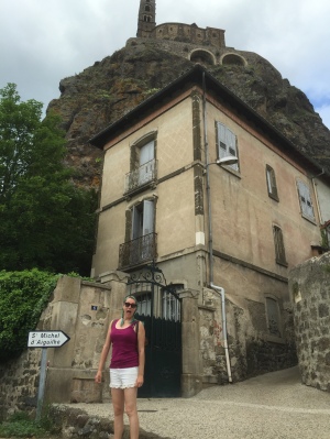 That's a long way up! (To a church in Le Puy-en-Velay)