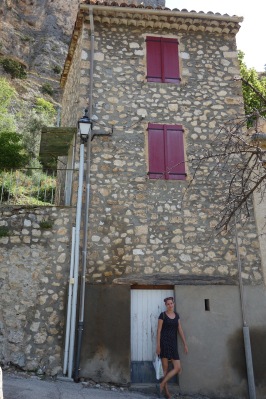 Moustiers-Sainte-Marie and me.