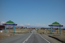 Kosh-Agach, the last town on the Chusky Trakt in Russia, on the border of Mongolia. Looks like the edge of the world.