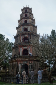 Lovely Thien Mu Pagoda, a Buddhist temple outside of Hue